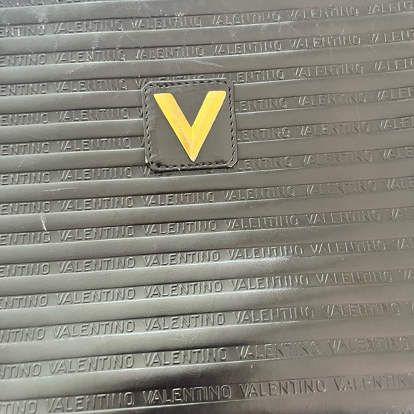 AUTHENTIC MARIO VALENTINO LEATHER CLUTCH BAG - Picture 7 of 13